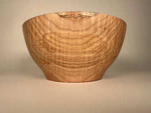 9” Flame Maple (HF) Bowl - Side View