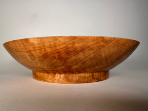 11” Spalted Flame Maple (HF) Bowl - Side View