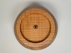 9” Flame Maple (MA) Bowl - Bottom View