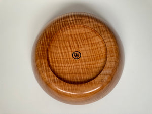 10” Flame Maple (MA) Bowl - Bottom View