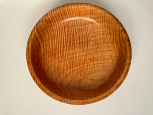 10” Flame Maple (MA) Bowl - Top View