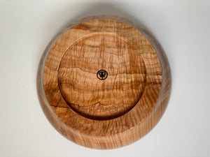 11” Spalted Flame Maple (HF) Bowl - Bottom View