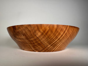 11” Spalted Flame Maple (MA) Bowl - Side View