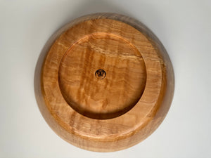 11” Spalted Flame Maple (HF) Bowl - Bottom View