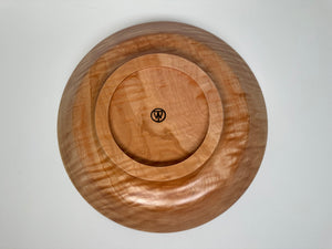 12” Quilted Maple (HF) Bowl - Bottom View