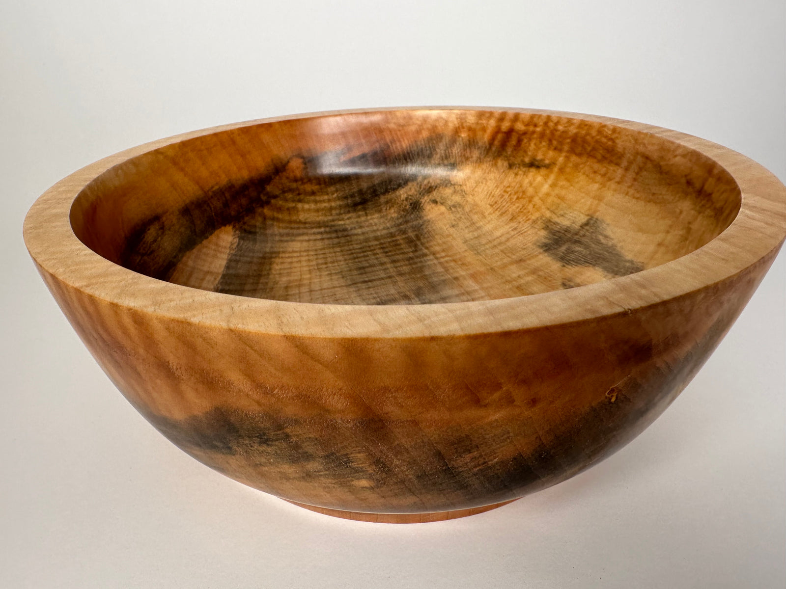 9” Chestnut Bowl - Top/Side View