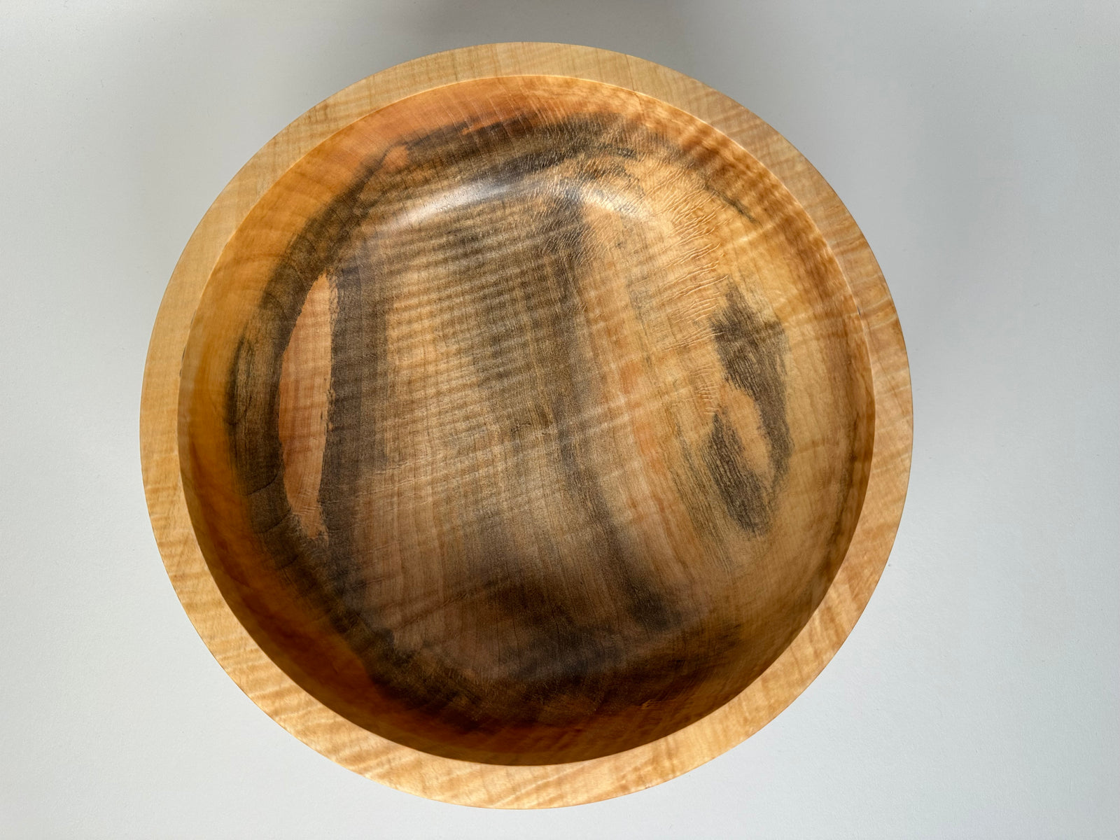 9” Chestnut Bowl - Top/Side View