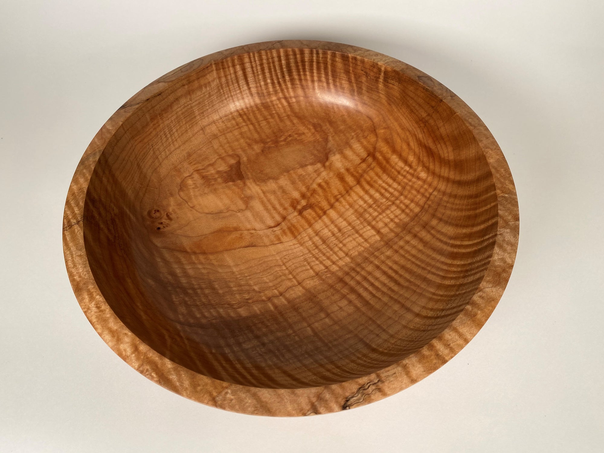 Flame Maple Bowl (Highly Figured) 11"