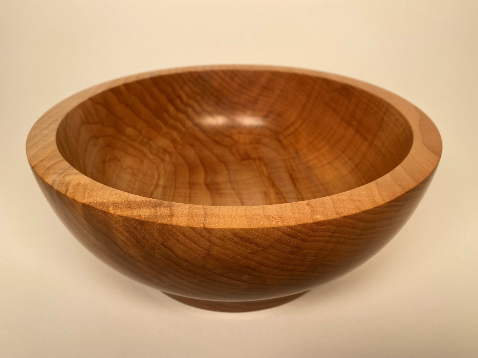 11” Flame Maple (HF) Bowl - Top/Side View